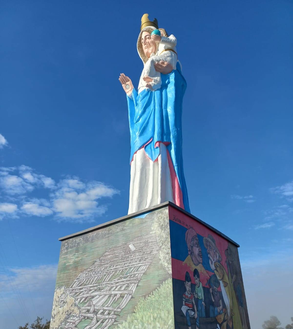 Inaugurado o Monumento em homenagem a Nossa Senhora dos Navegantes em Barra do Guarita